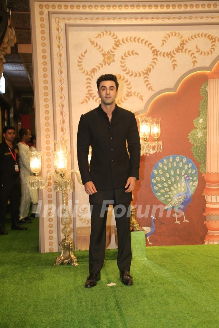 Ranbir Kapoor attend Anant Ambani and Radhika Merchant's Ashirwad Ceremony