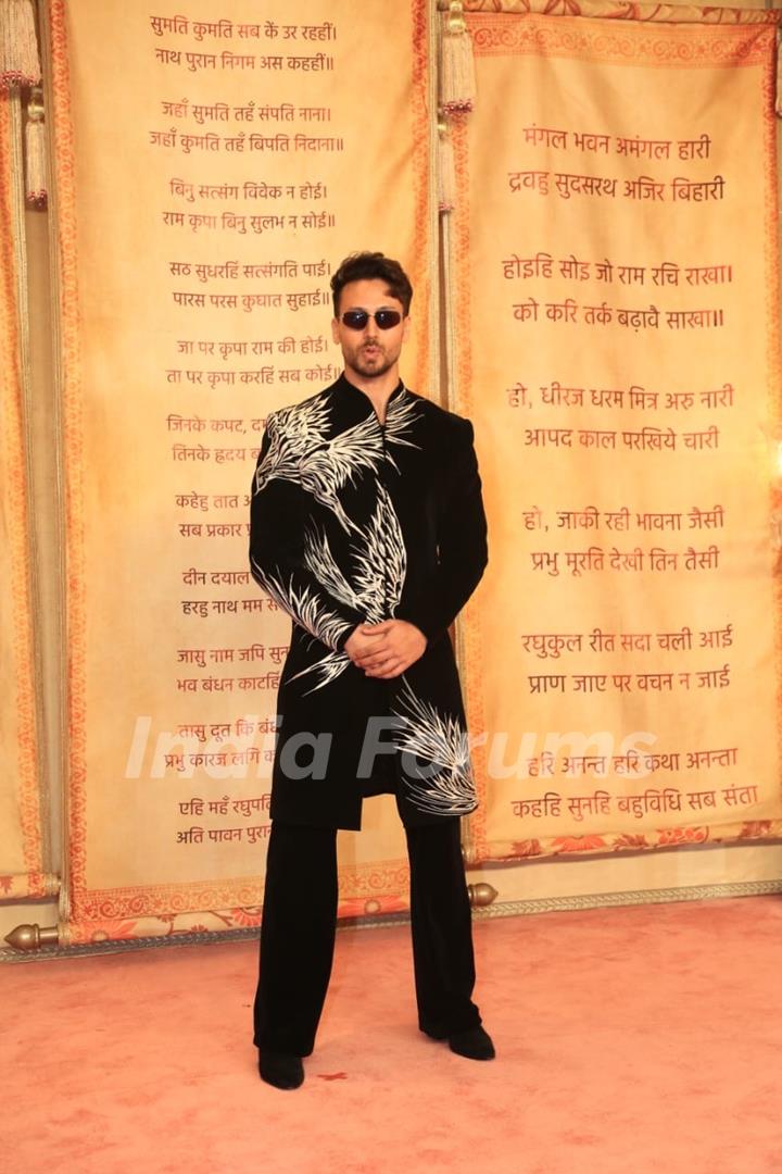 Tiger Shroff attend Anant Ambani and Radhika Merchant's Wedding Reception