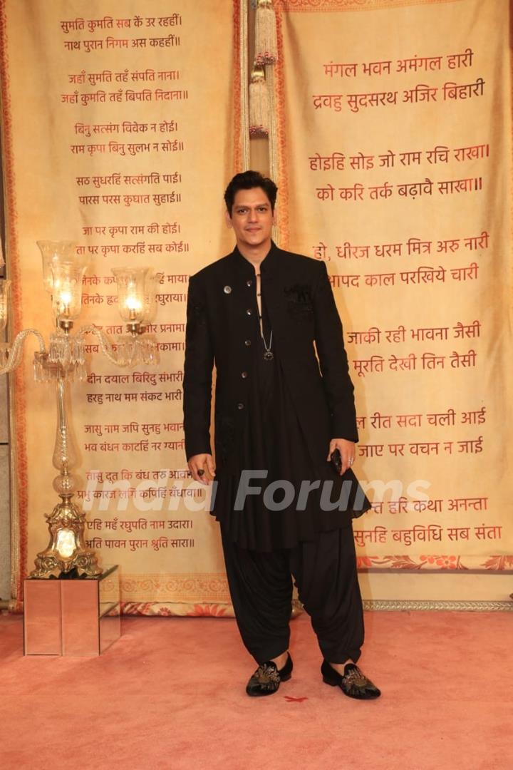 Vijay Varma attend Anant Ambani and Radhika Merchant's Wedding Reception