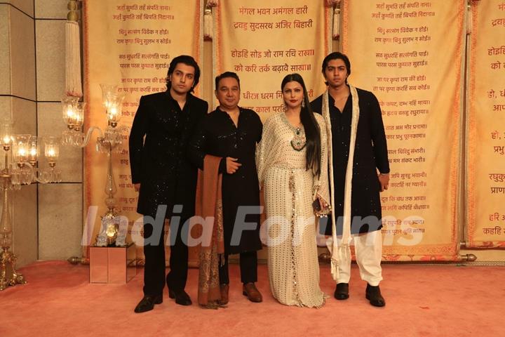 Celebrities attend Anant Ambani and Radhika Merchant's Wedding Reception