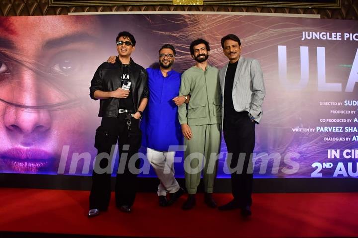 Celebrities snapped at Ulajh Trailer Launch