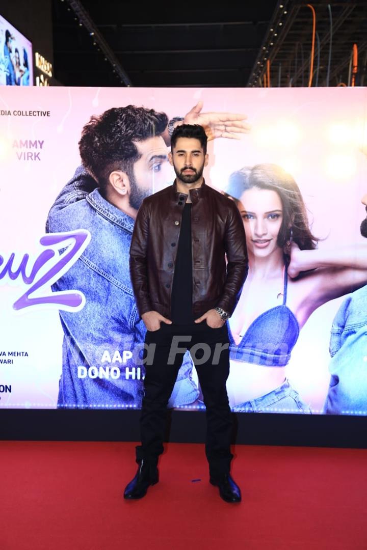 Lakshya Lalwani attend the premiere of Bad Newz