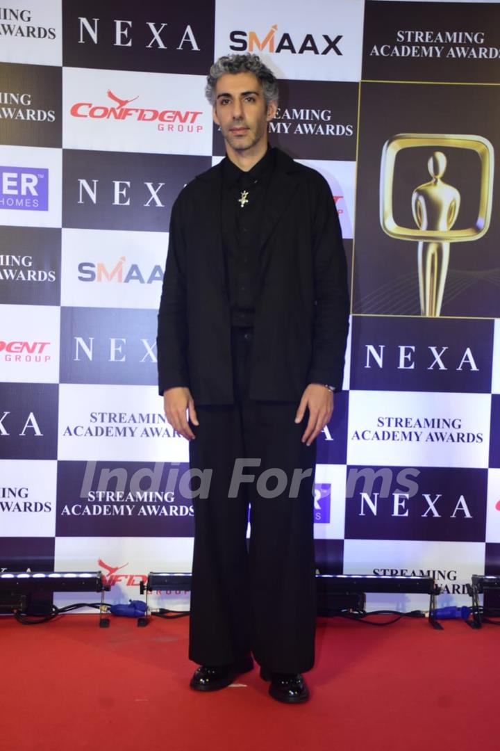 Jim Sarbh grace the NEXA Streaming Academy Awards 2024