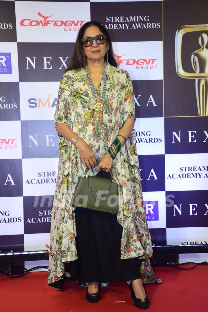 Neena Gupta grace the NEXA Streaming Academy Awards 2024