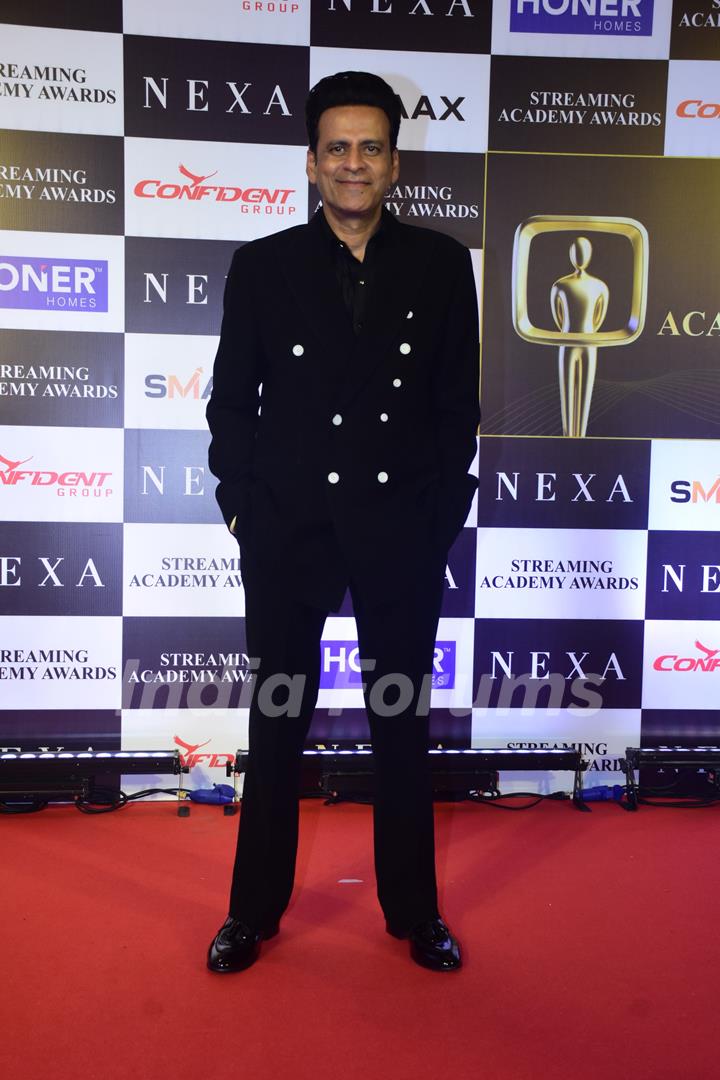 Manoj Bajpayee grace the NEXA Streaming Academy Awards 2024