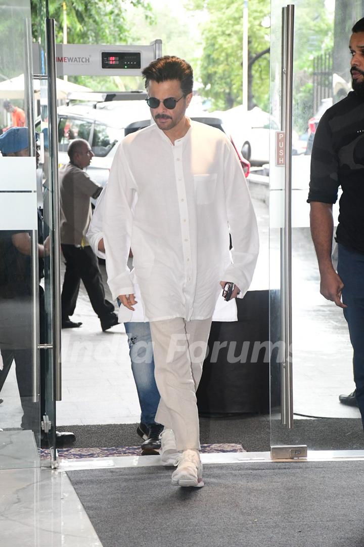 Anil Kapoor attend the prayer meet of Krishan Kumar’s daughter Tishaa Kumar