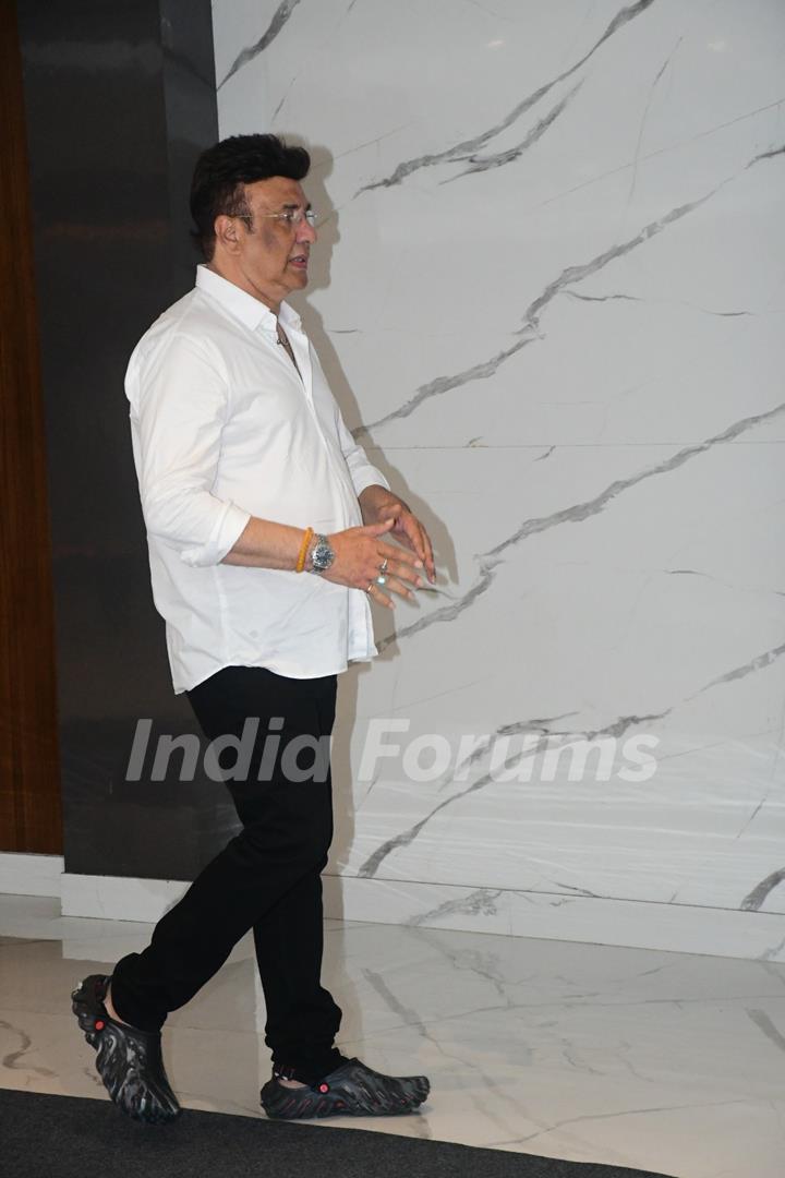 Anu Malik attend the prayer meet of Krishan Kumar’s daughter Tishaa Kumar