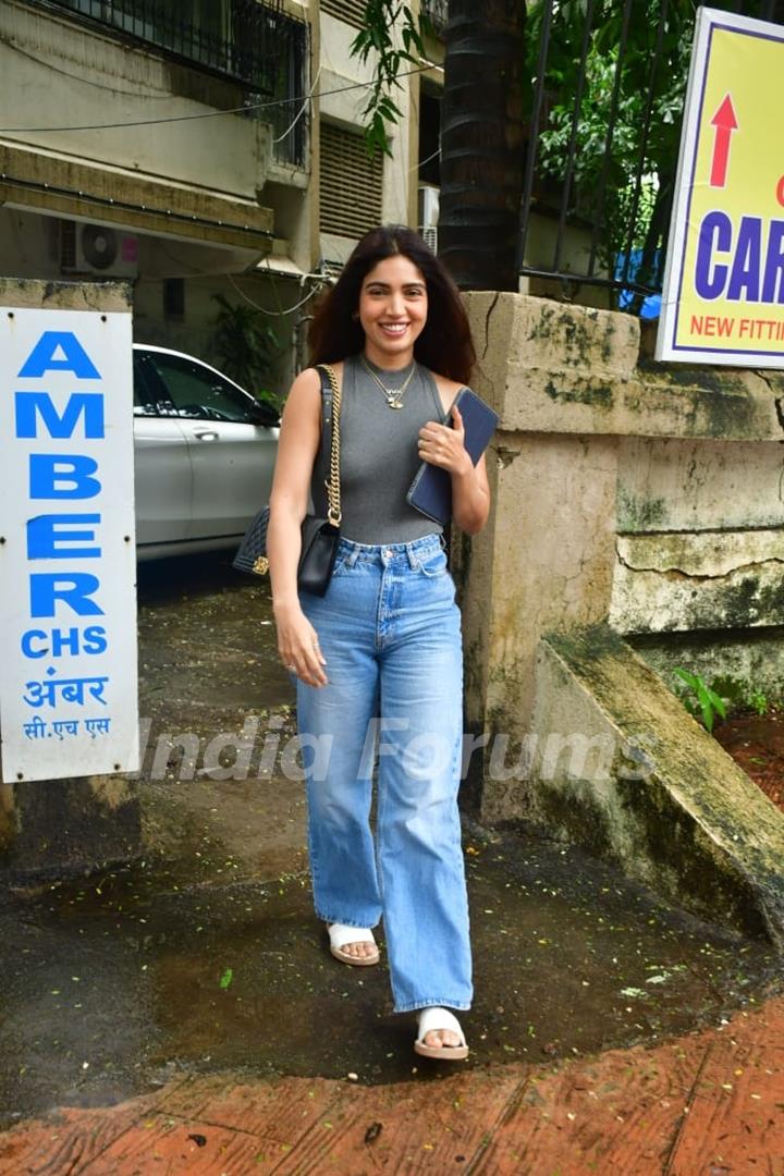 Bhumi Pednekar snapped in Juhu