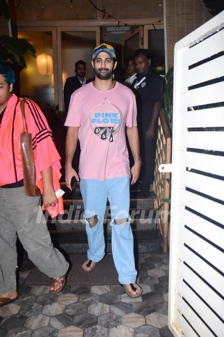 Aashim Gulati snapped in the city last night