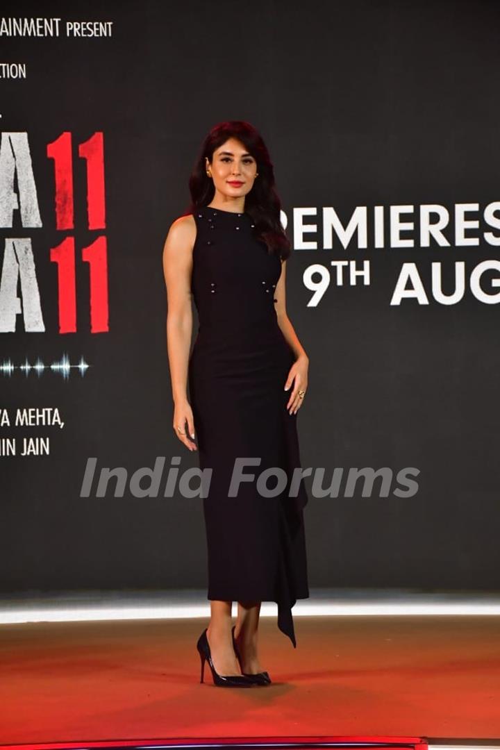 Kritika Kamra grace the trailer launch of Gyaarah Gyaarah