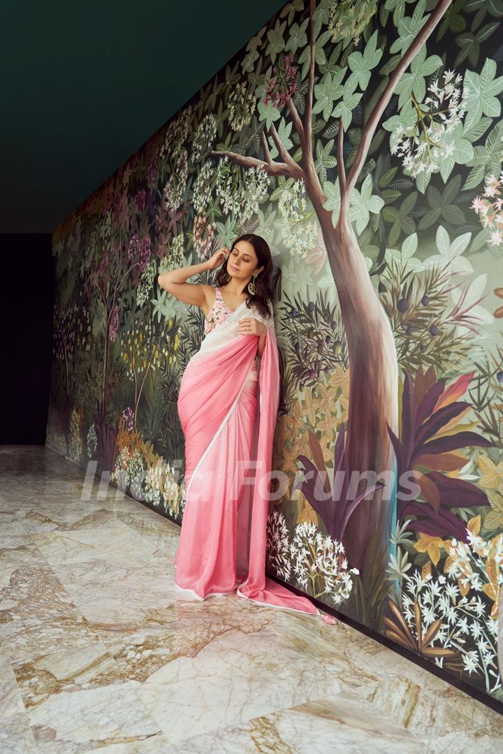 Rasika Dugal serving sensational saree looks