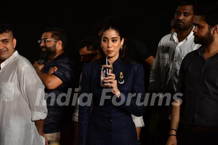 Janhvi Kapoor snapped at the Shaukan song launch from Ulajh