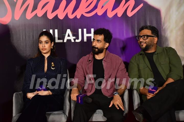 Janhvi Kapoor, Jubin Nautiyal and others snapped at the Shaukan song launch from Ulajh 