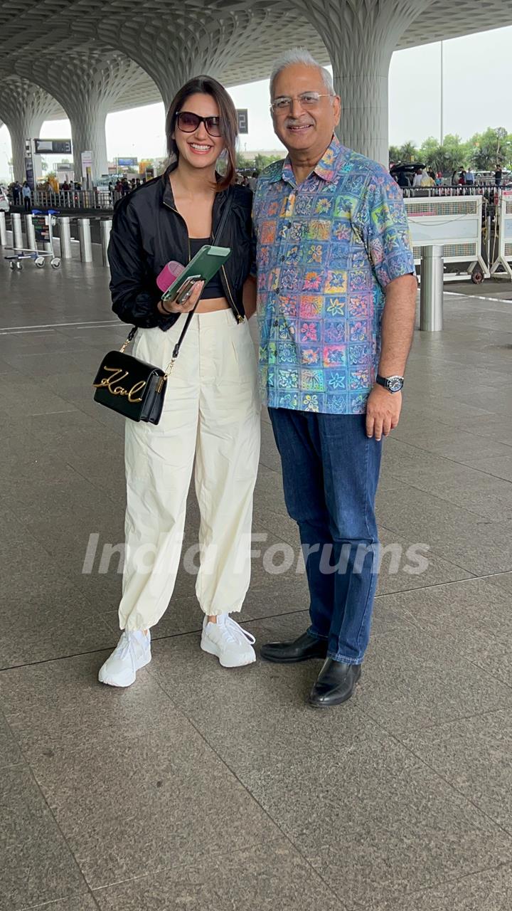 Nikita Dutta snapped at the airport