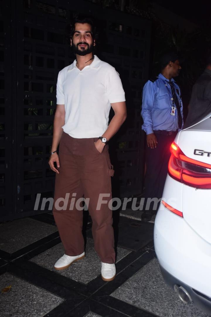 Sunny Kaushal attend Dinesh Vijan's Birthday Party