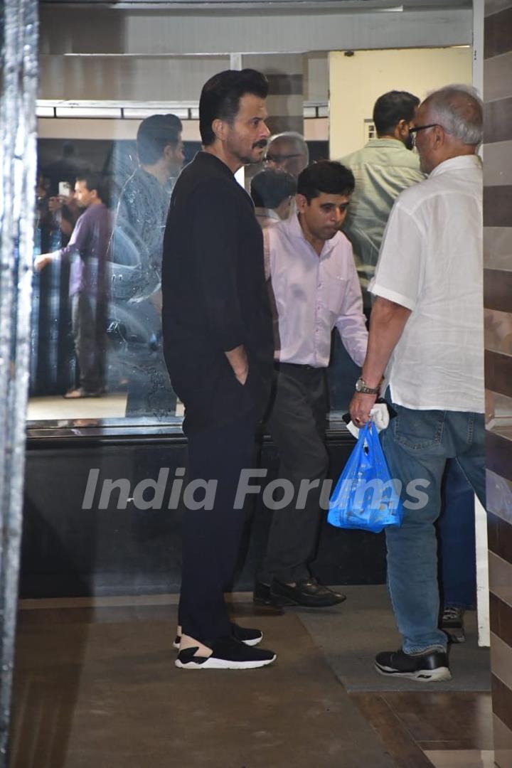 Anil Kapoor snapped at Farah Khan’s residence