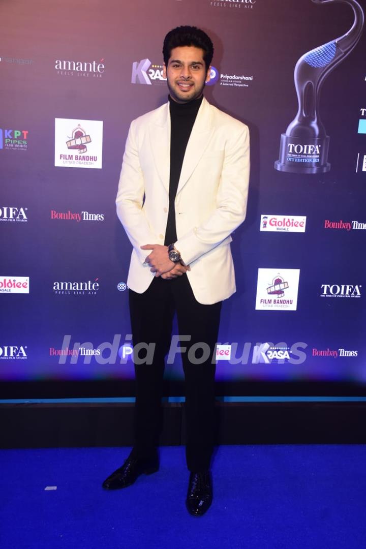 Abhimanyu Dassani grace The Times Of India Films Awards OTT Edition 2024