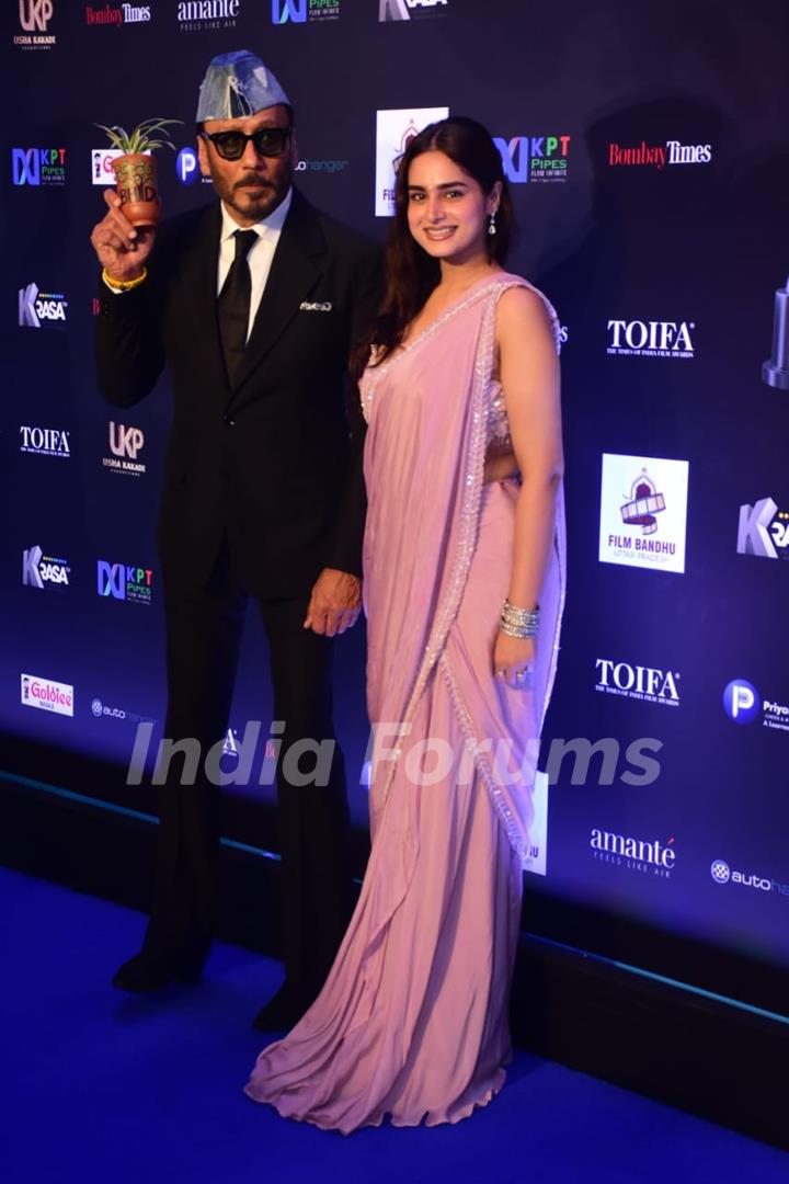 Jackie Shroff and Ayesha Khan grace The Times Of India Films Awards OTT Edition 2024