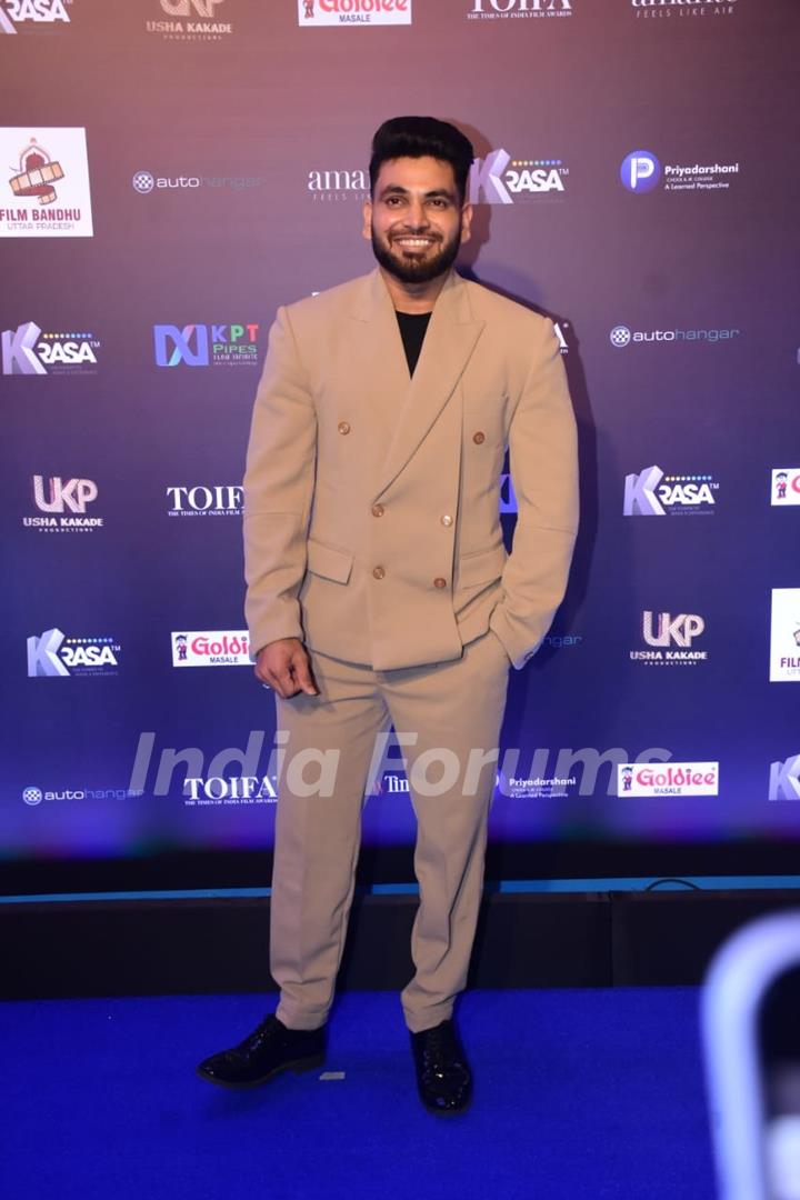 Shiv Thakare grace The Times Of India Films Awards OTT Edition 2024