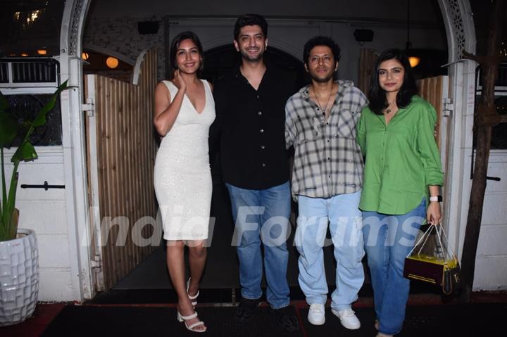 Kunal Jaisingh and Surbhi Chandna snapped in khar west