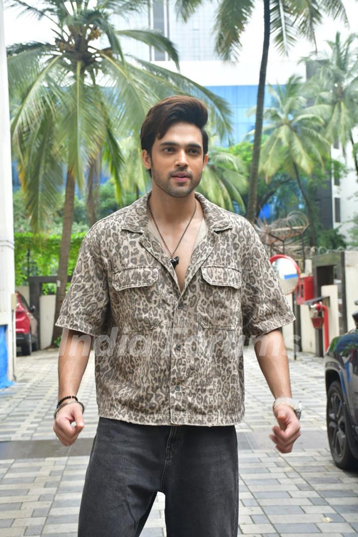 Parth Samthaan and Khushalii Kumar snapped promoting their film Ghudchadi