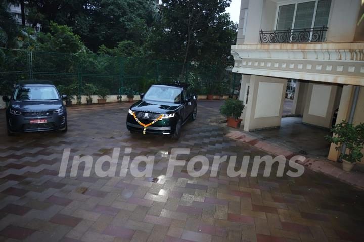 Sanjay Dutt's New Range Rover Car