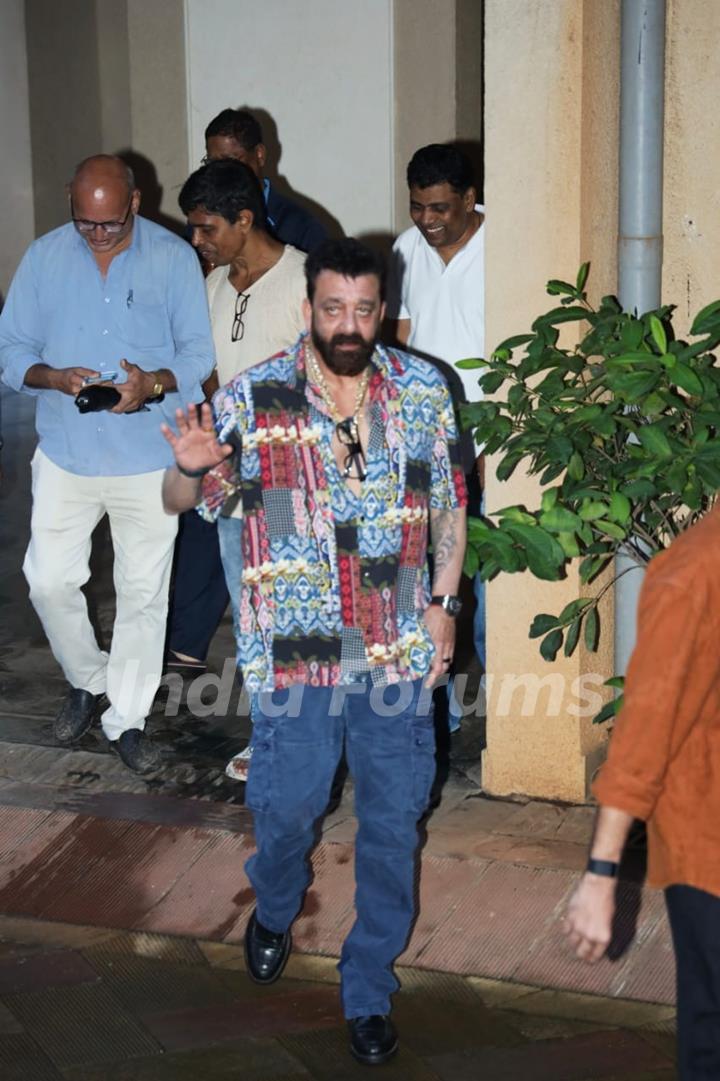 Celebrities snapped in Bandra