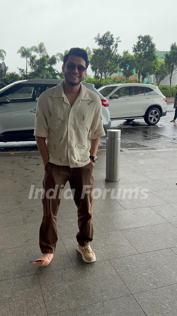 Vishal Jethwa snapped at airport