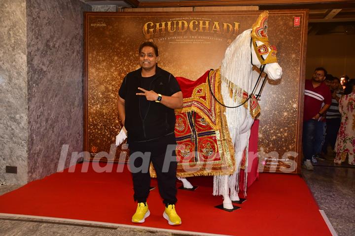 Ganesh Acharya attend the song launch of Ghudchadi