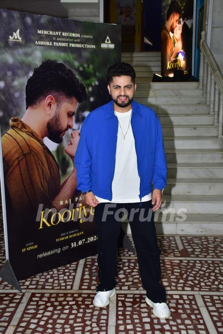 Raj Pandit snapped at the special launch of Raj Pandit's Kooriye