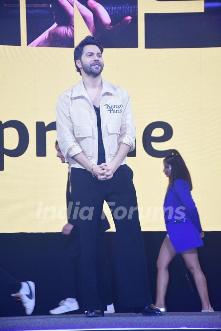 Varun Dhawan snapped at the launch of Citadel: Honey Bunny