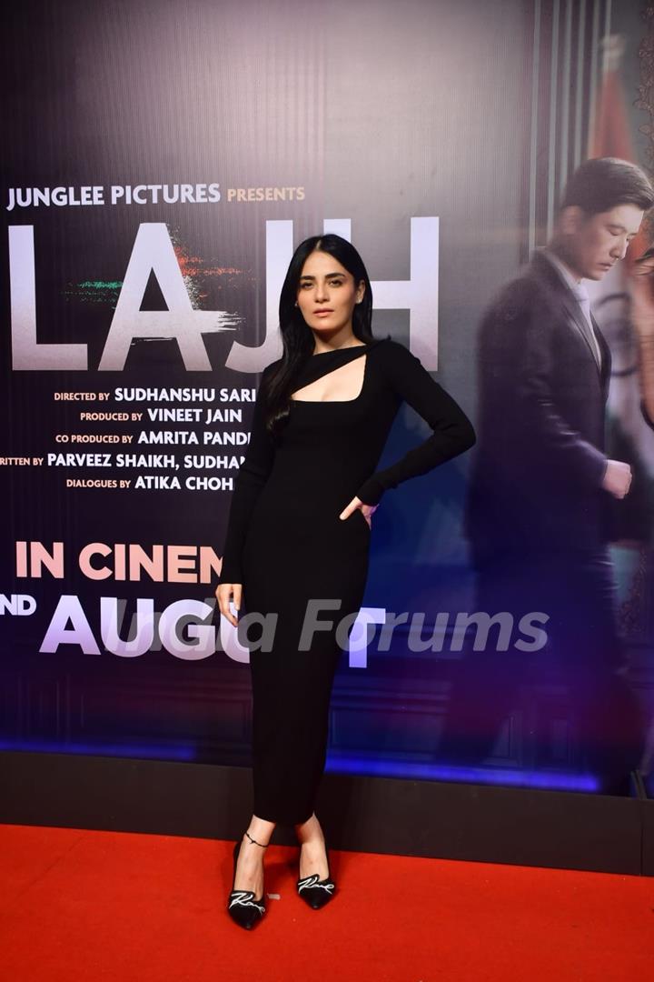 Radhikka Madan attend the screening of Ulajh