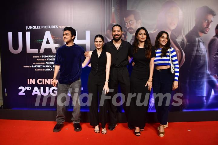 Celebrities attend the screening of Ulajh