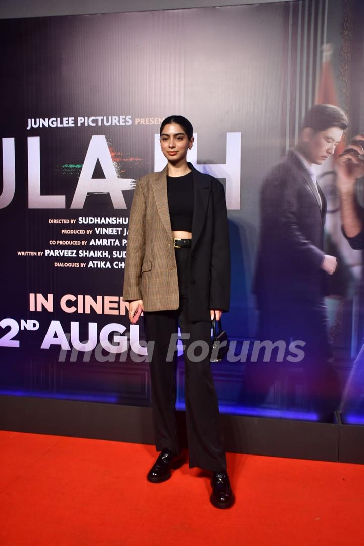 Khushi Kapoor attend the screening of Ulajh