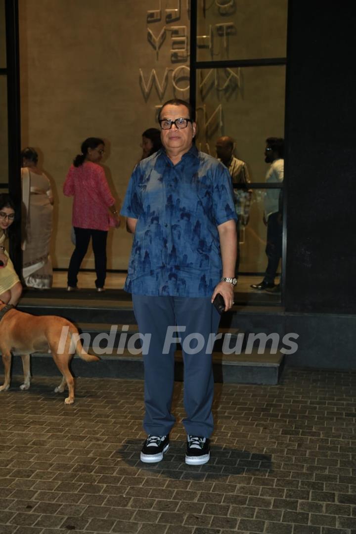 Ramesh Taurani snapped at the special screening of ‘Auron Mein Kahan Dum Tha’