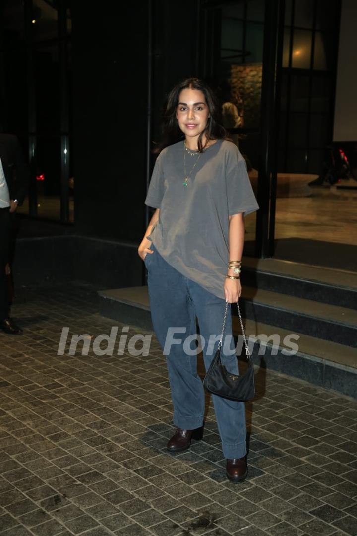 Naila Grrewal snapped at the special screening of ‘Auron Mein Kahan Dum Tha’