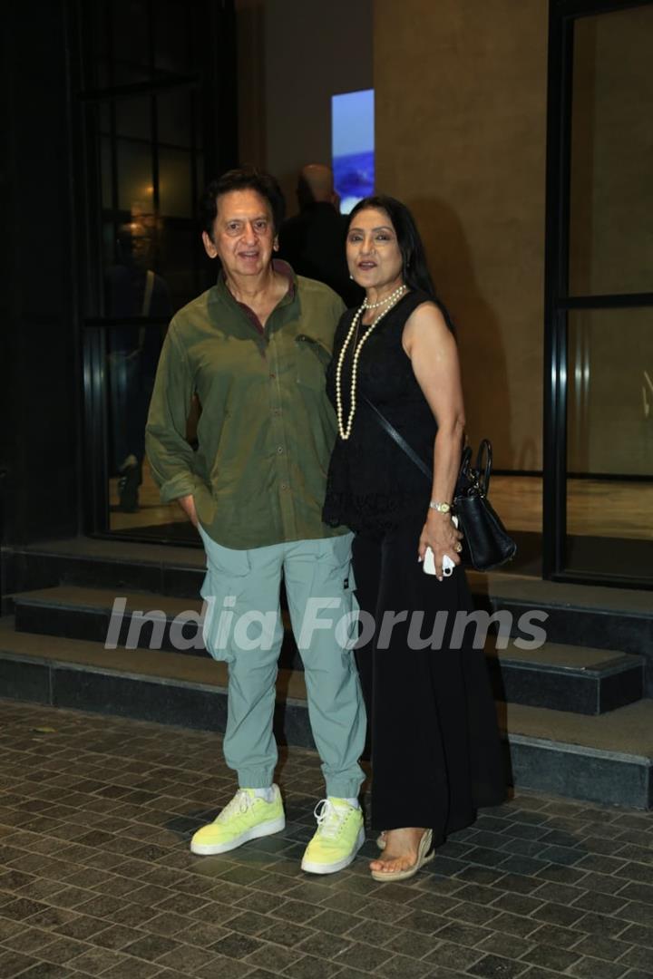 Kailash Surendranath snapped at the special screening of ‘Auron Mein Kahan Dum Tha’