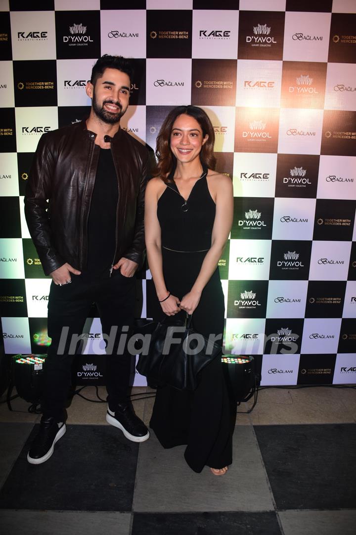 Anya Singh and Laksh Lalwani  snapped at an event in Mumbai