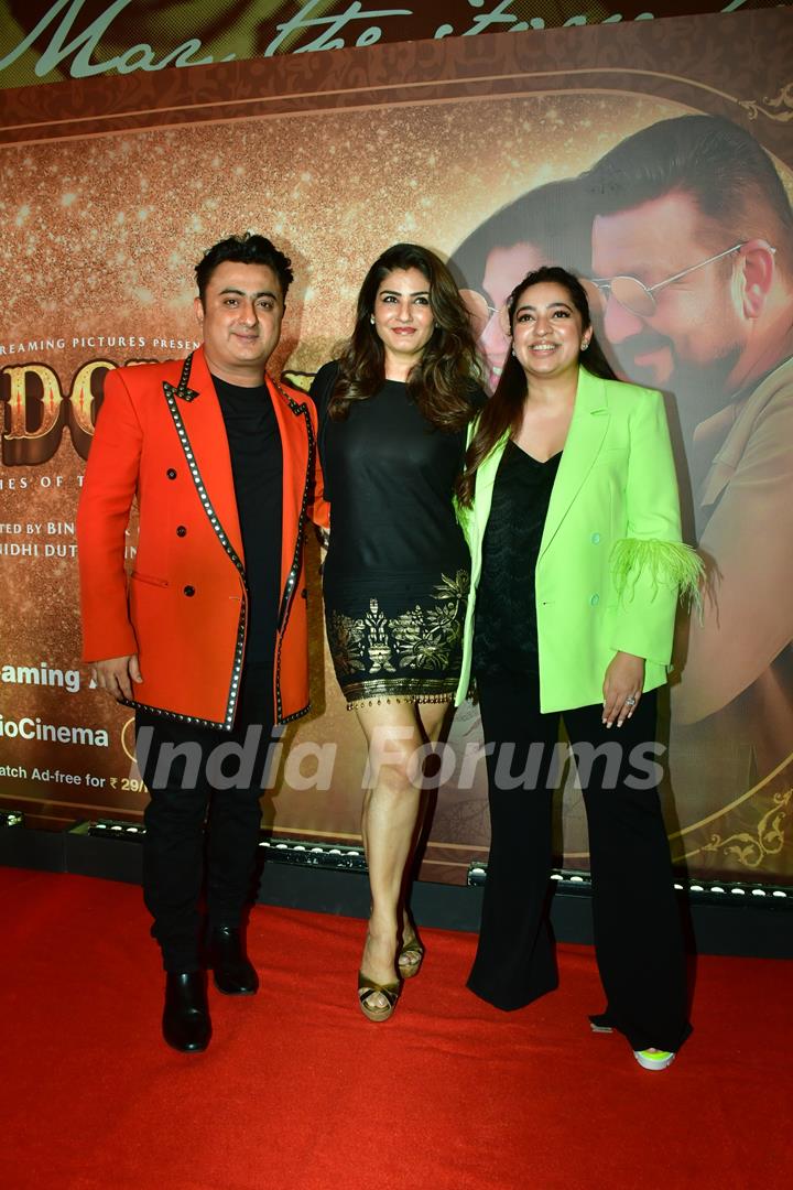 Raveena Tandon grace the premiere of Ghudchadi