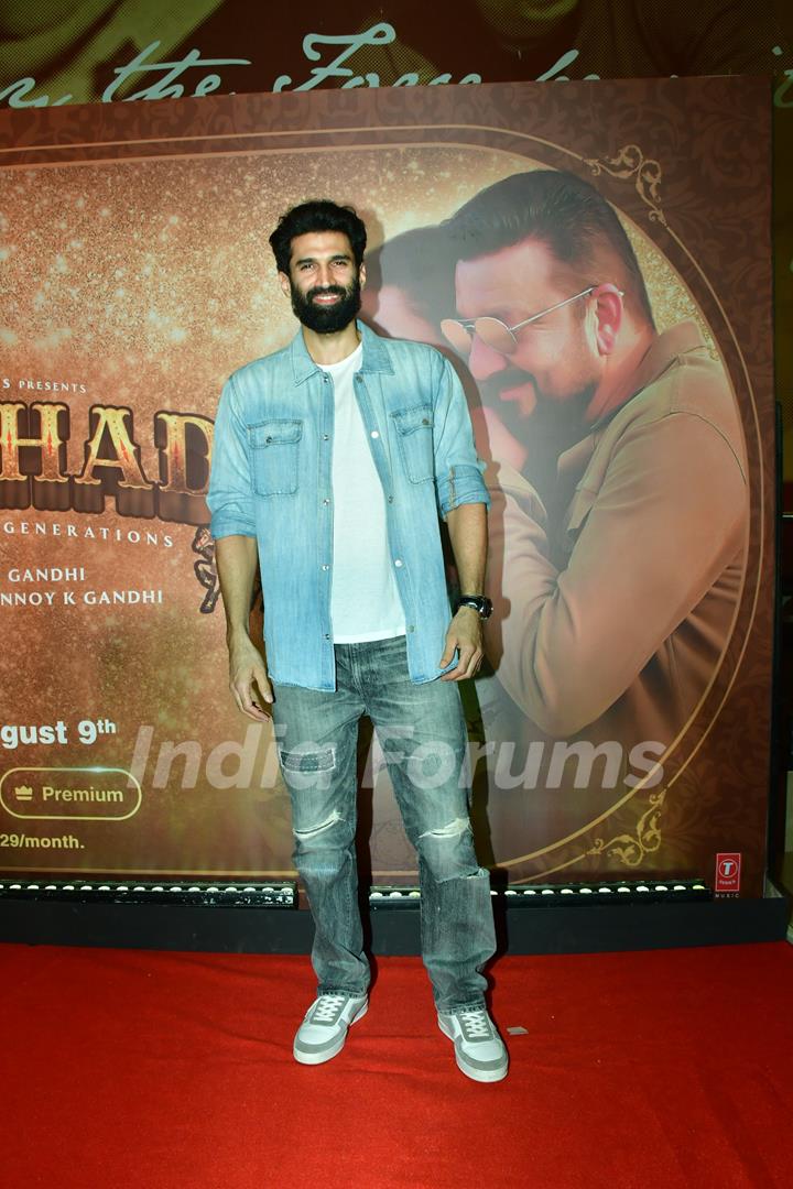 Aditya Roy Kapur grace the premiere of Ghudchadi