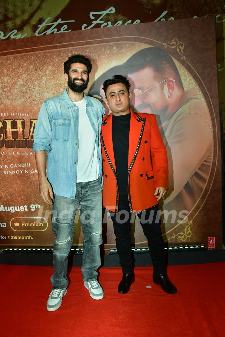 Aditya Roy Kapur grace the premiere of Ghudchadi