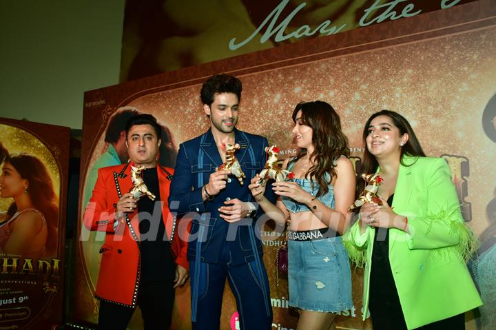 Parth Samthaan and Khushali Kumar grace the premiere of Ghudchadi