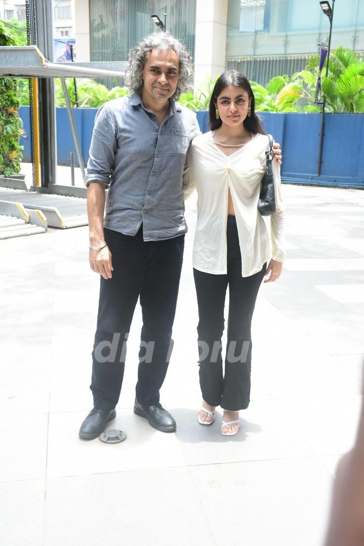 Imtiaz Ali snapped at Laila Majnu re-release in cinemas in Mumbai