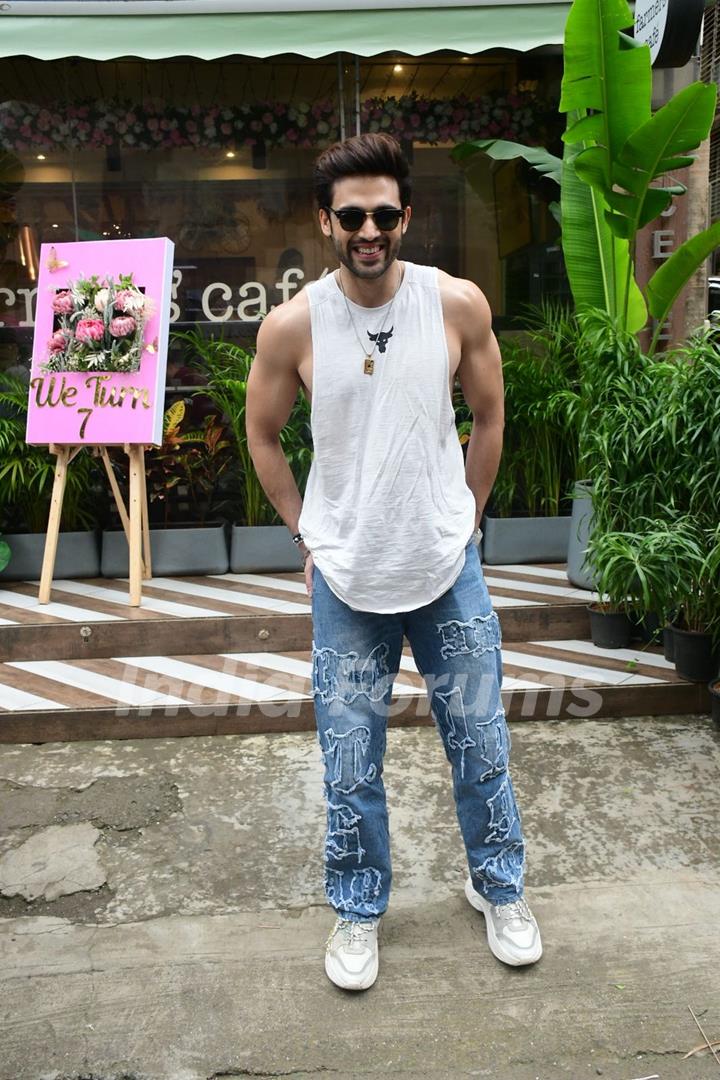 Parth Samthaan snapped promoting their film Ghudchadi