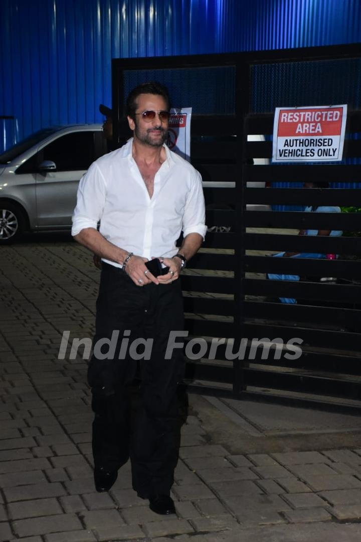 Fardeen Khan snapped at Kalina airport