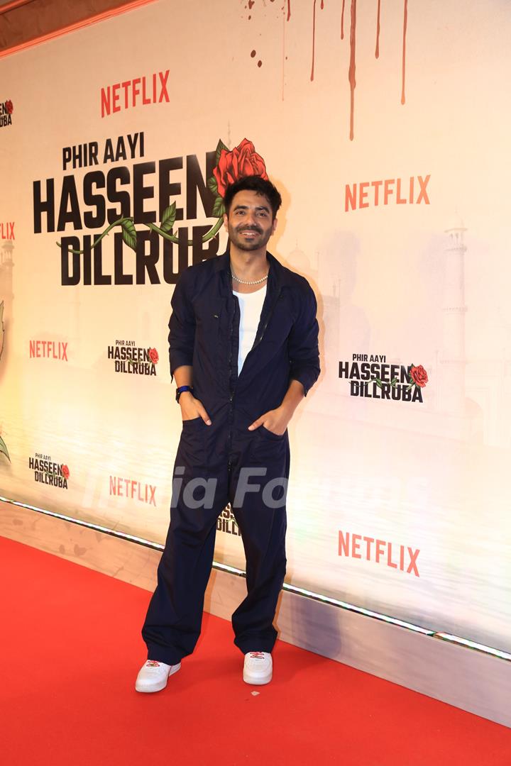 Aparshakti Khurana snapped at the screening of Phir Aayi Hasseen Dillruba