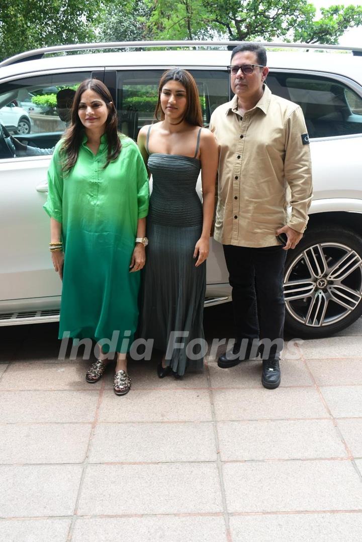  Alizeh Agnihotri snapped at the trailer launch of Angry Young Men 