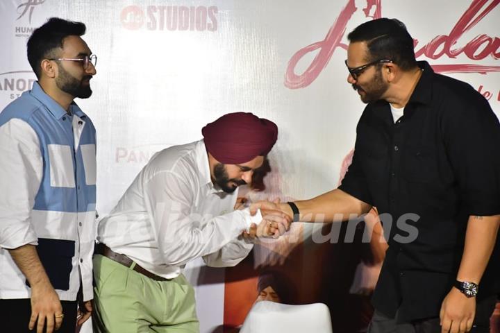 Celebrities snapped at the trailer launch of their upcoming movie Ardaas Sarbat De Bhale Di