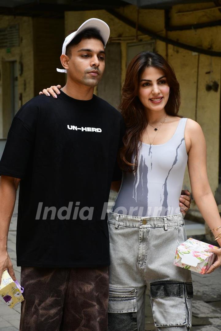 Rhea Chakraborty snapped in the city