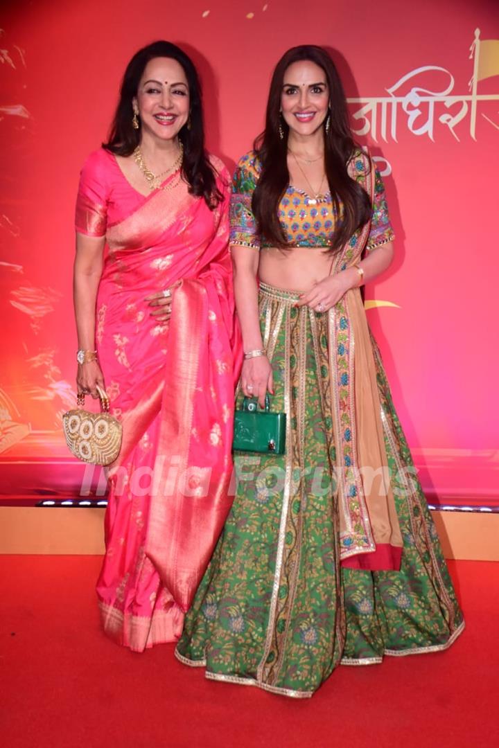 Esha Deol and Hema Malini grace the premiere of Love Life Leela